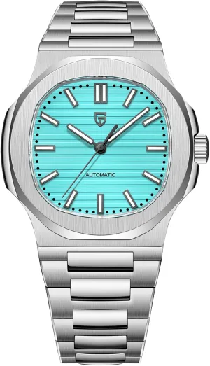 HaiQin Pagani Design 1728 Men's Automatic Watches ST16 Self Winding Movement Stainless Steel Constructions 100M Waterproof Men Fashion Sport Watch