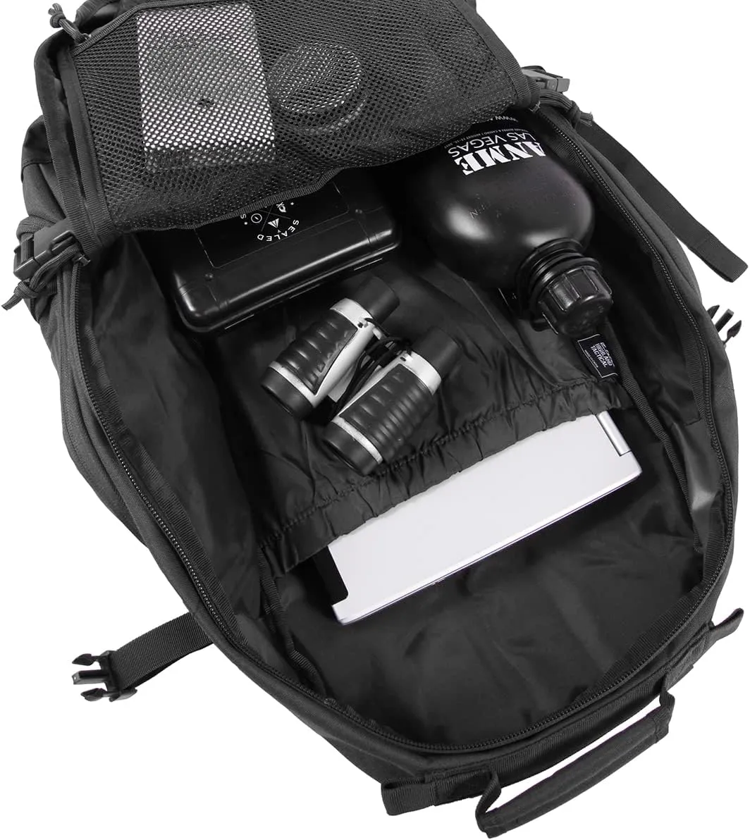 HIGHLAND TACTICAL Men's Foxtrot, Black Urban CAMO, One_Size