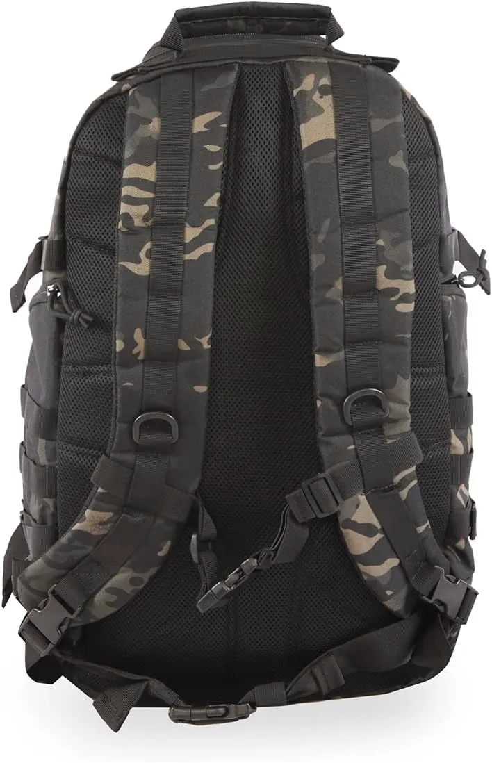 HIGHLAND TACTICAL Men's Foxtrot, Black Urban CAMO, One_Size