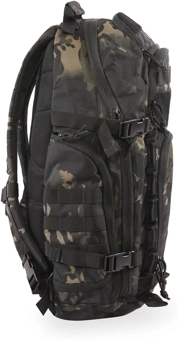 HIGHLAND TACTICAL Men's Foxtrot, Black Urban CAMO, One_Size