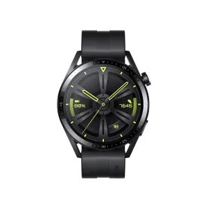 Huawei GT 3 (46 mm) Jupiter-B19S 1.43”, Smart watch, GPS (satellite), AMOLED, Touchscreen, Heart rate monitor, Waterproof, Bluetooth, Black Stainless Steel