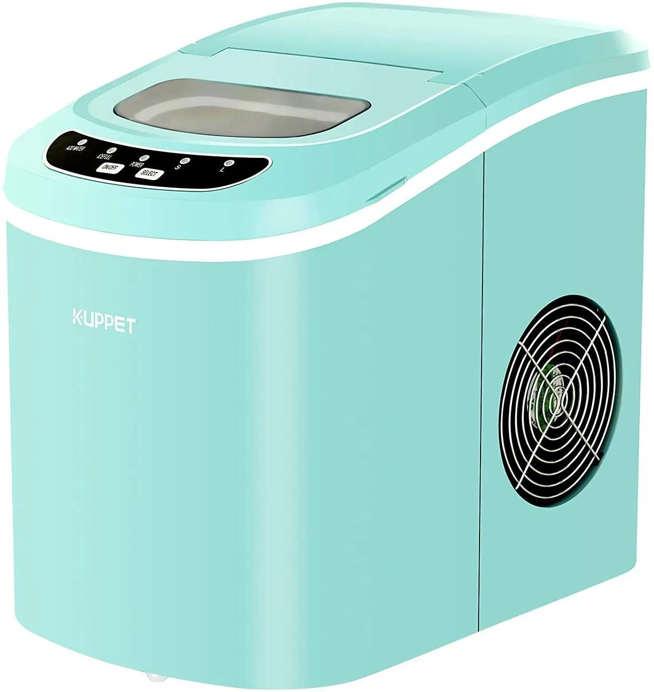 Ice Cube Maker Machine with 26lbs Daily Capacity, 9 Ice Cubes Ready in 8 Minutes