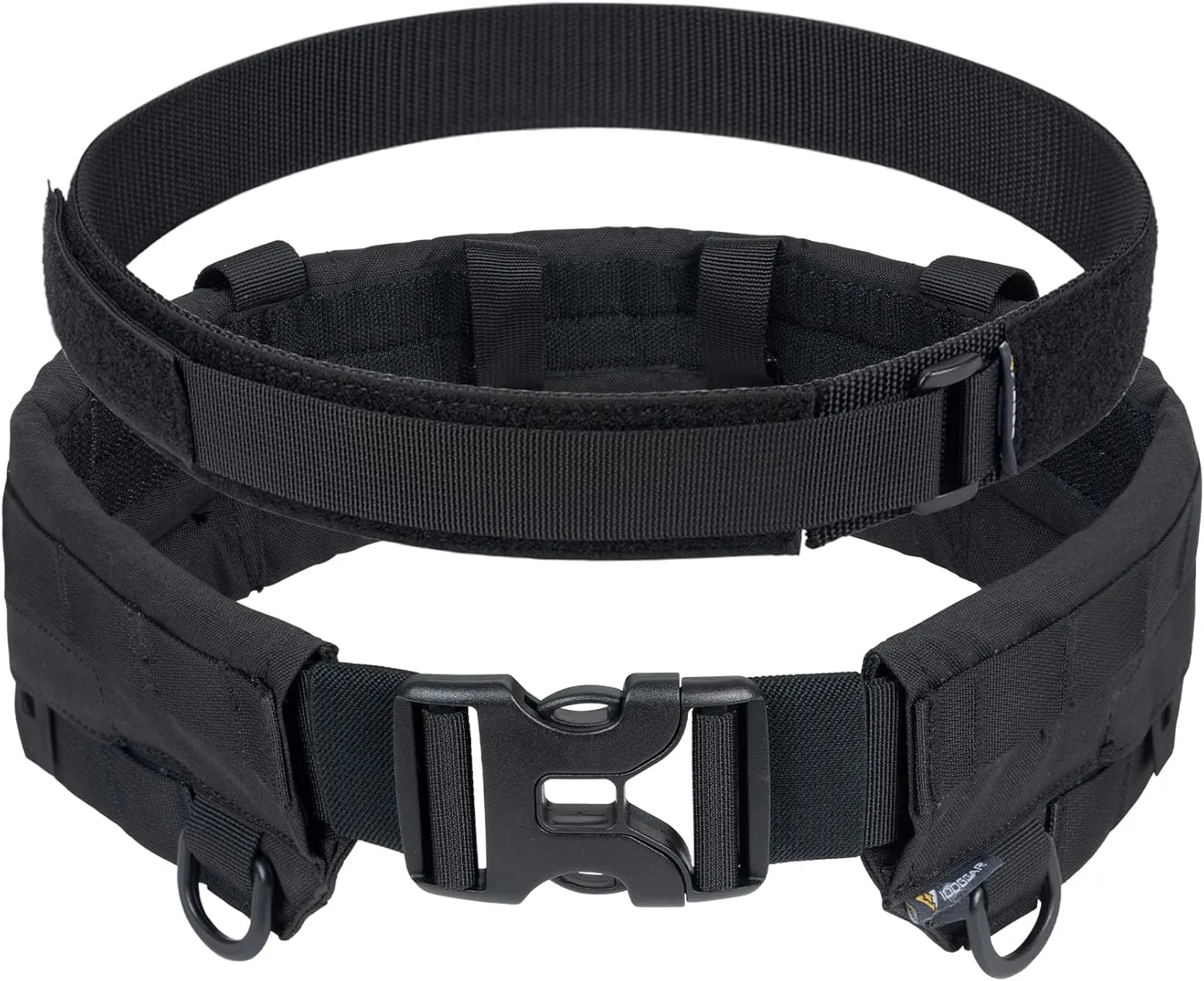 IDOGEAR Tactical Belt MOLLE Military Belt Modular Rigger's Belt Adjustable Combat Belt With Inner Belt And Outer Belt Set