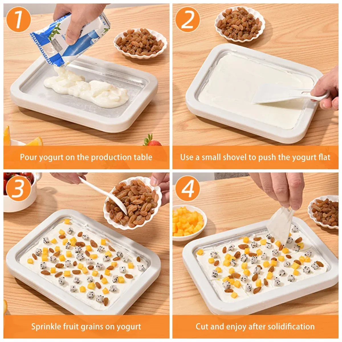 Instant Roll Ice Cream Maker