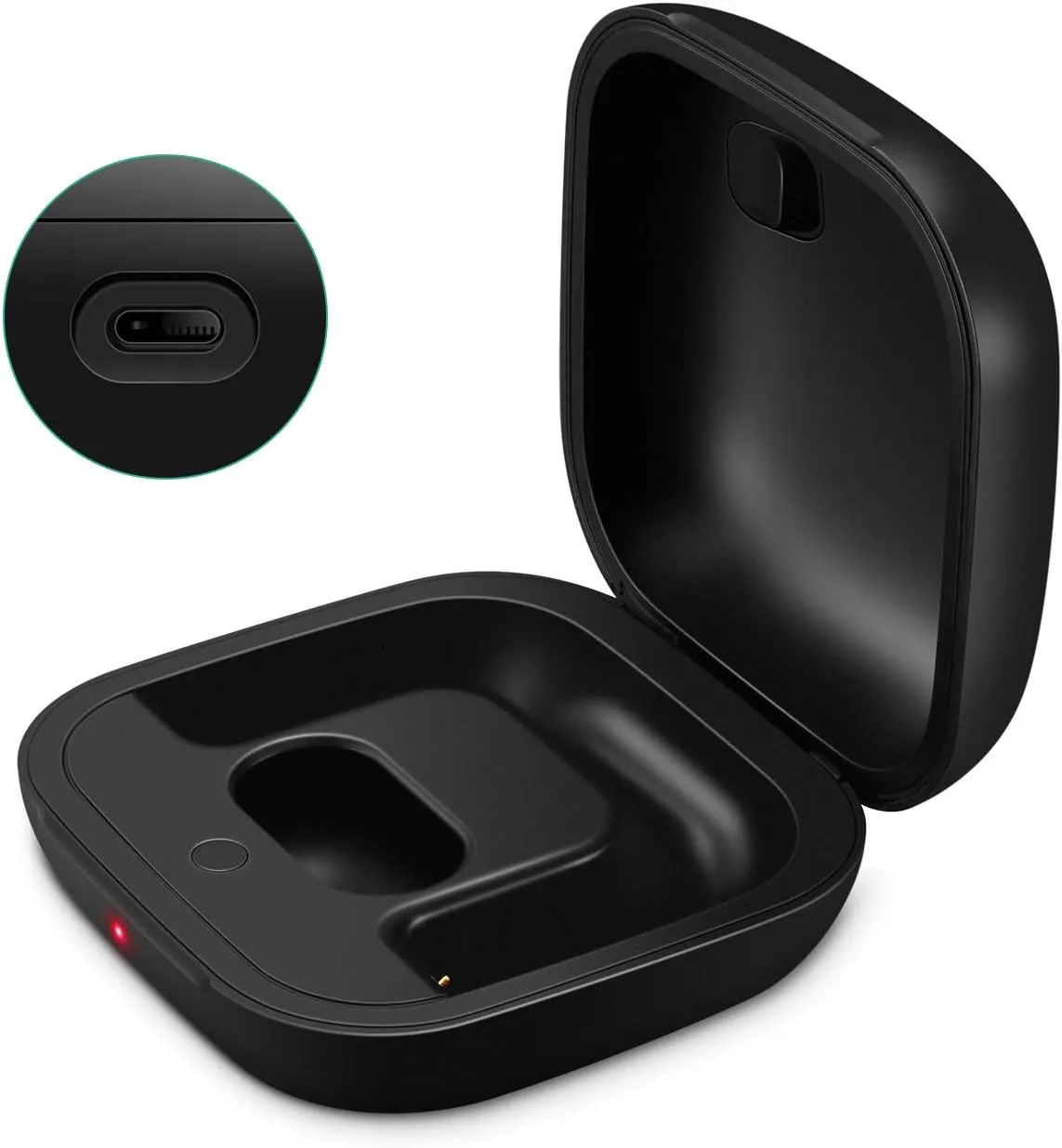 Jinstyles Charging Case Replacement Compatible with Powerbeats Pro Charger with Bluetooth Pairing Sync Button & 700mAh Built-in Battery (Not Include Power Beats Earbuds)
