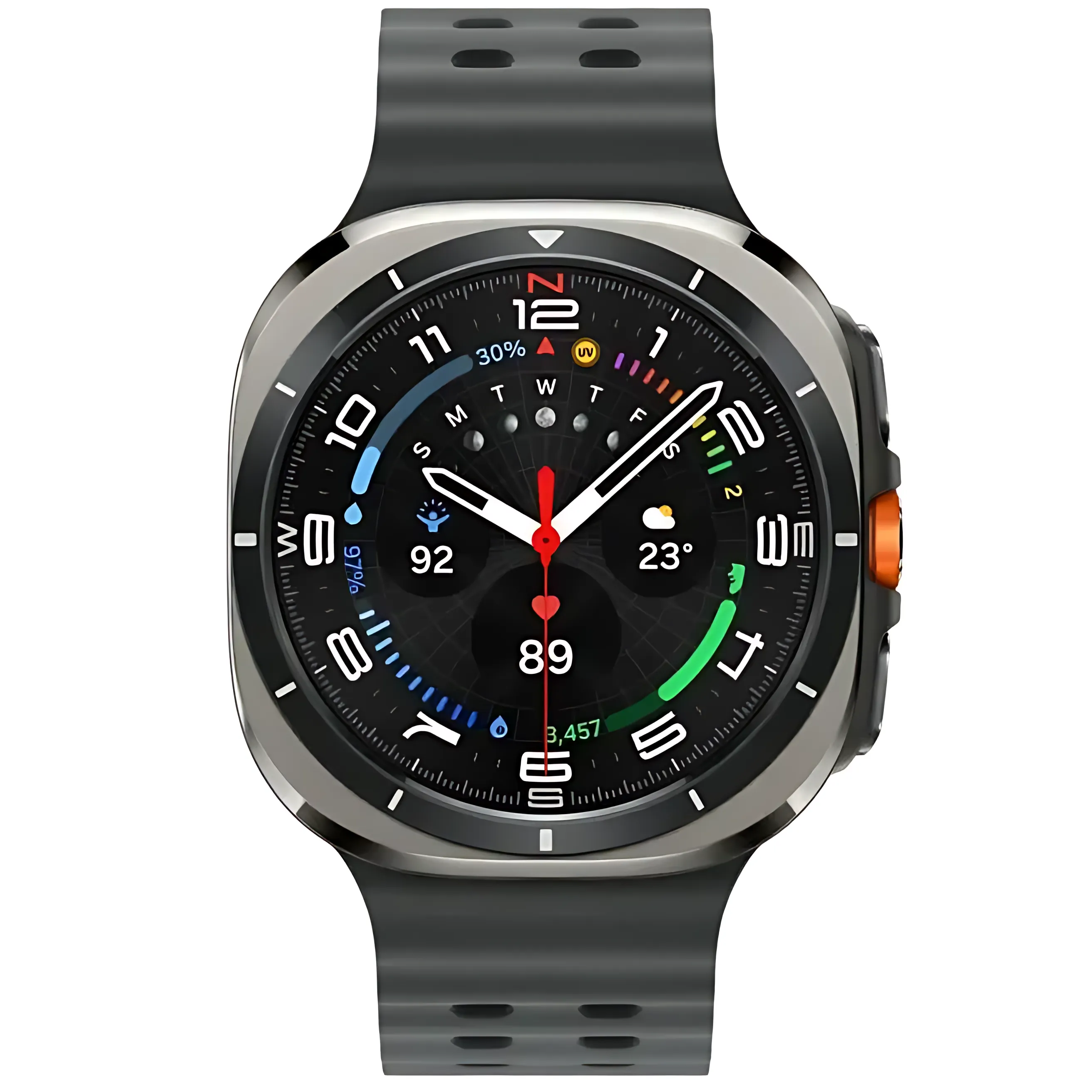 JS Watch 7 Ultra IP68 Waterproof Bluetooth Call Compass Wireless Charger Smart Watch (47mm)