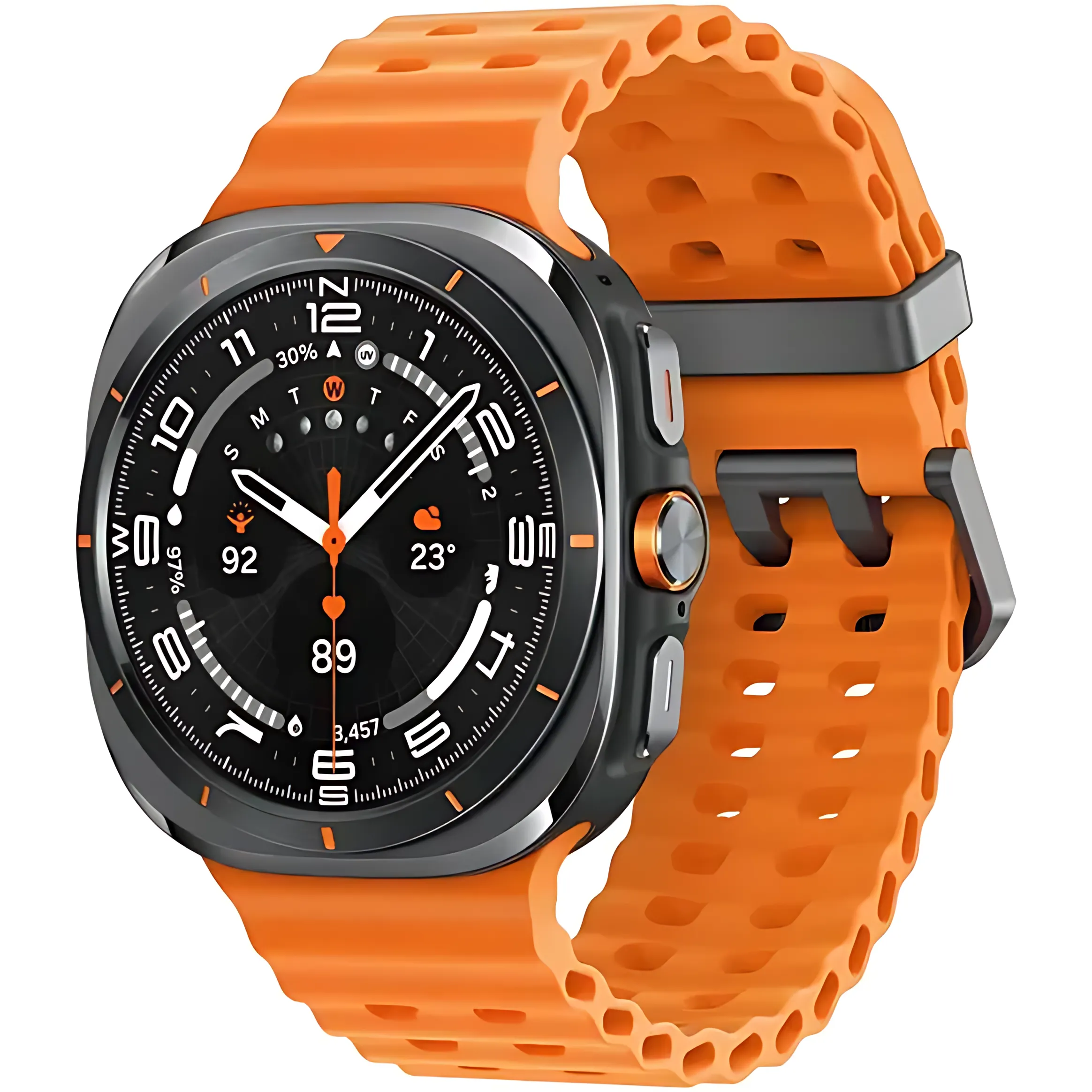 JS Watch 7 Ultra IP68 Waterproof Bluetooth Call Compass Wireless Charger Smart Watch (47mm)