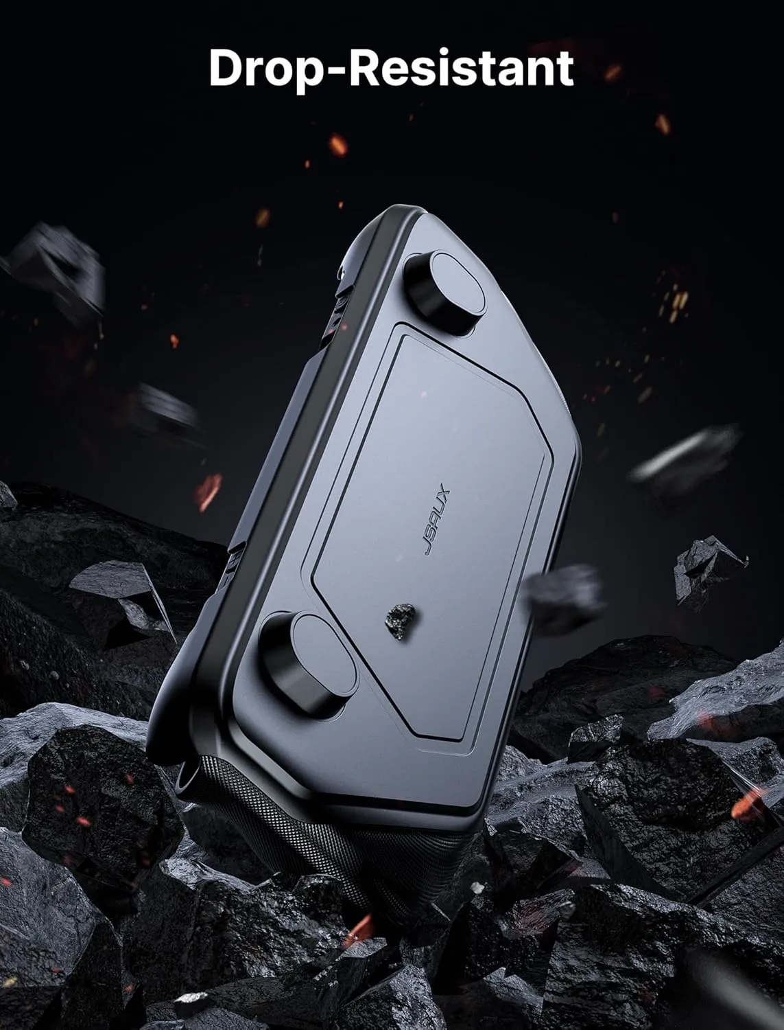 JSAUX PC0104 ModCase Compatible with Steam Deck/Steam Deck OLED, Steam Deck Modular Case Include 11-in-1 Docking Station, Detachable Front Shell, Body Protective Shell,Metal Bracket and Strap-Hub Set