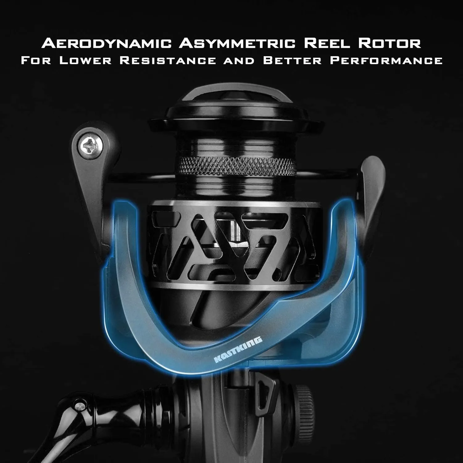 KastKing Zephyr Spinning Reels – 7 1/6 1 BB – Carbon Fiber Drag – Stainless Steel Shaft – Aluminum & CNC Spool – Black/Green/Orange – Sizes 500/1000 SFS – Ultralight to Heavy-Duty