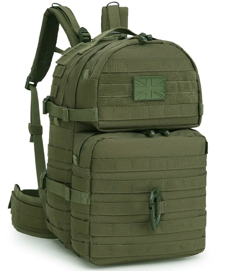 Kombat Medium Molle Assault Pack 40 Litre - Olive Green