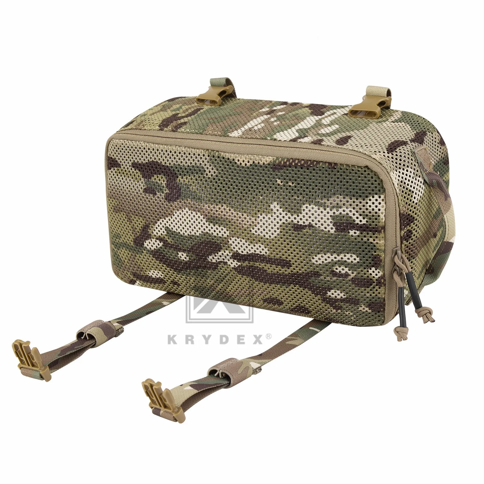KRYDEX Tactical Modular Pouch Set Outdoor Backpack Organizer Travel Suitcase Packing Cubes