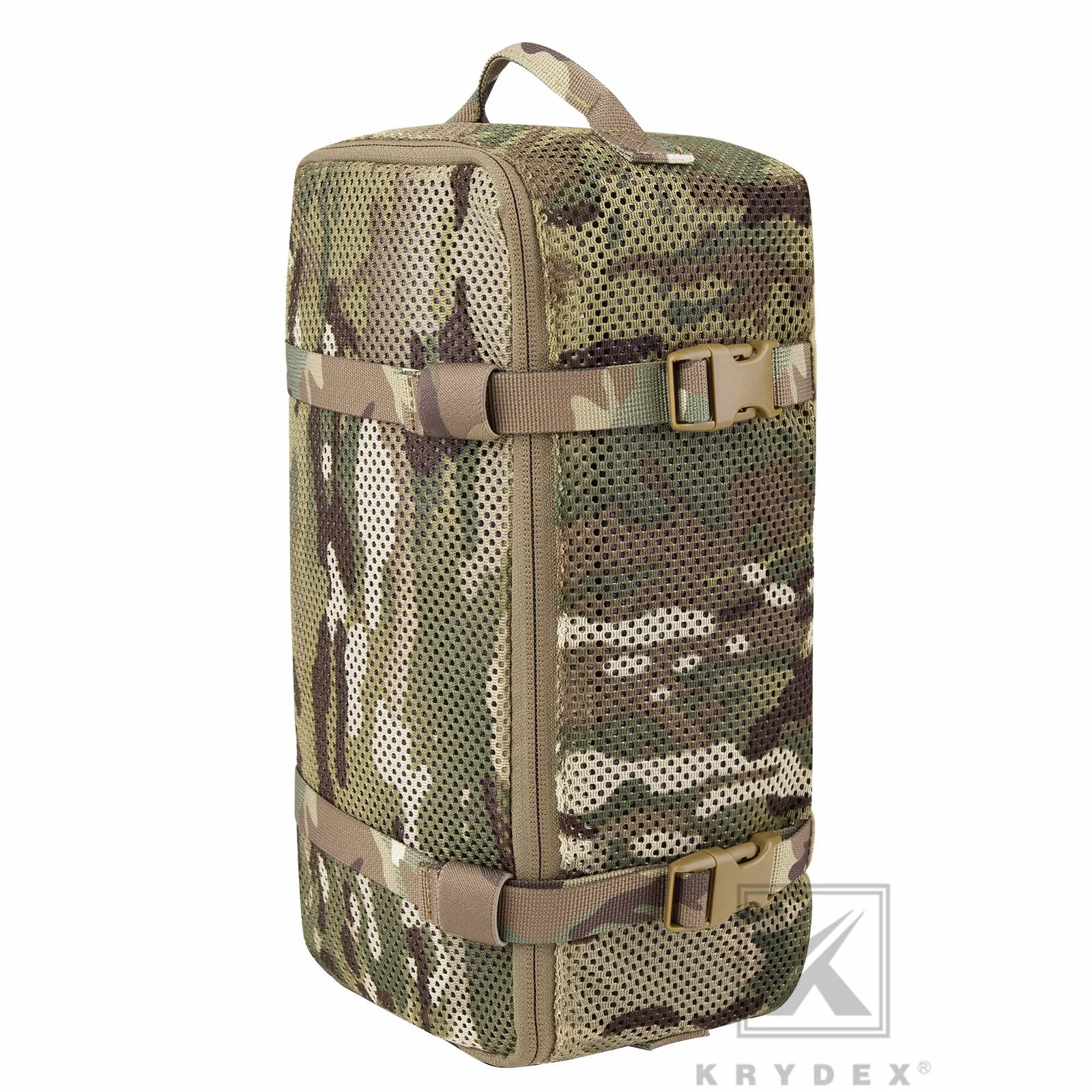 KRYDEX Tactical Modular Pouch Set Outdoor Backpack Organizer Travel Suitcase Packing Cubes