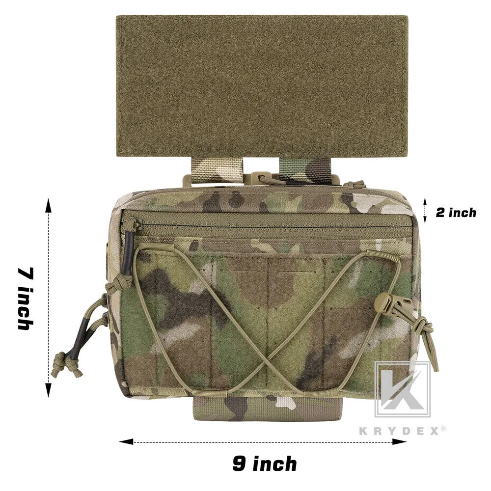 Krydex Tactical Quick Release Drop Pouch Modular Fanny Pack Waist Bag