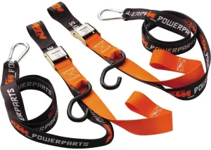 KTM Soft Tie Down with Carabiner Hooks Set of 2