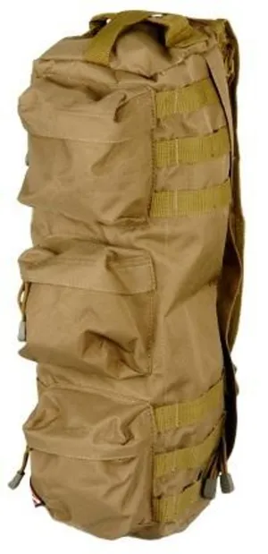 Lancer Tactical Shoulder Go Pack Bag Tan - Compact Tactical Bag for Gear and Essentials