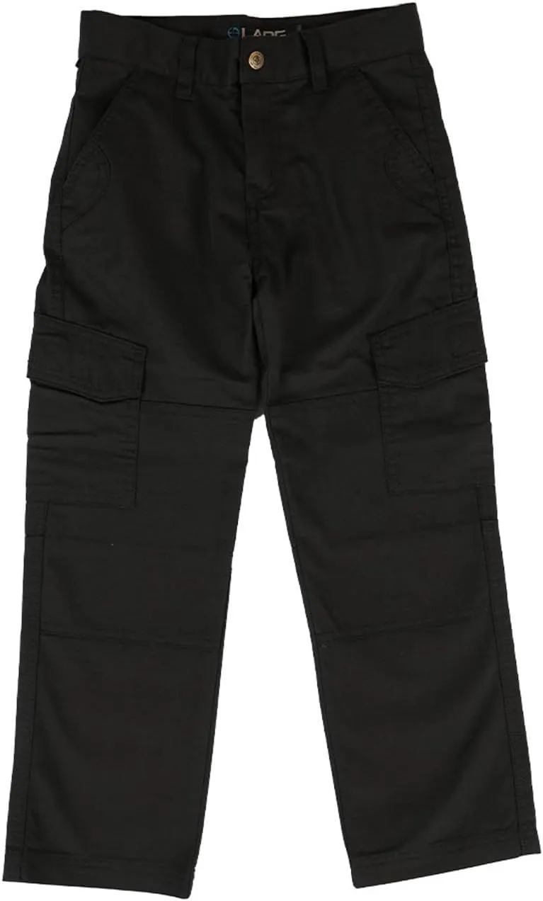 LAPG Kid's Rip-Stop Cargo Pants, Youth Tactical Outdoor Pants, Durable Children's Hiking, Camping, Adventure Pants