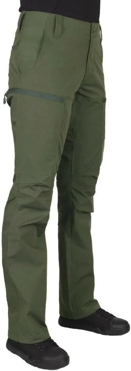 LAPG Women's BFE Stretch Tactical Cargo Pants, Mid Rise, Slim Fit, Lightweight Tac Pants for Women
