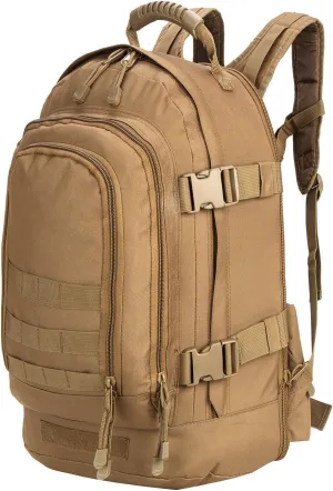 Large Tactical Expandable Backpack 39L-64L Military Bug Out Bag With Waist Strap