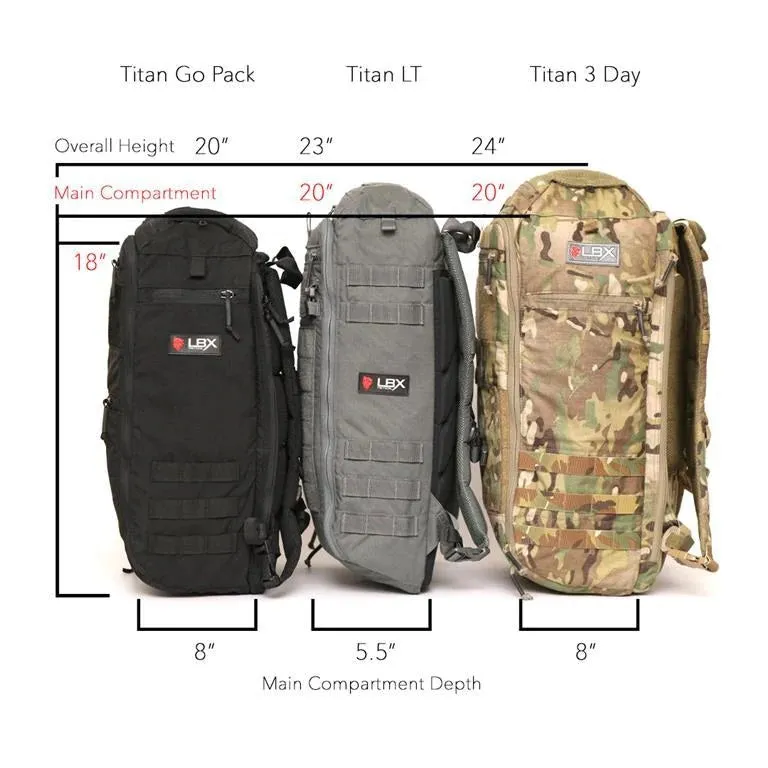 LBX Tactical LBX-4000 Titan 3-Day MAP Pack