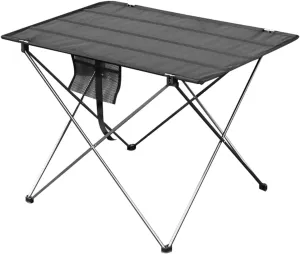 Lightweight Table Fishing Picnic Beach Folding Table Outdoor Portable Backpacking Camping Roll-up Foldable Desk Compute Camping Accessories (Style : A)