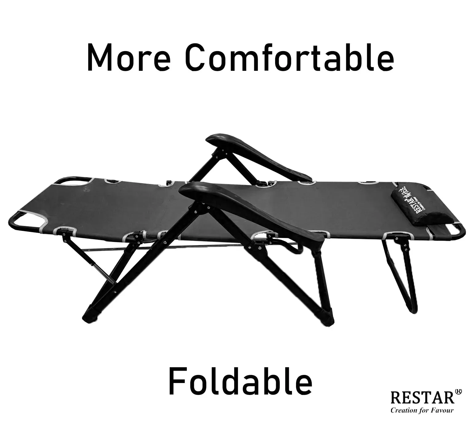 Limited availability & for Foldable Reclining Duty Adjustable Chair Garden & Lounge Home Heavy Timely resolution Patio