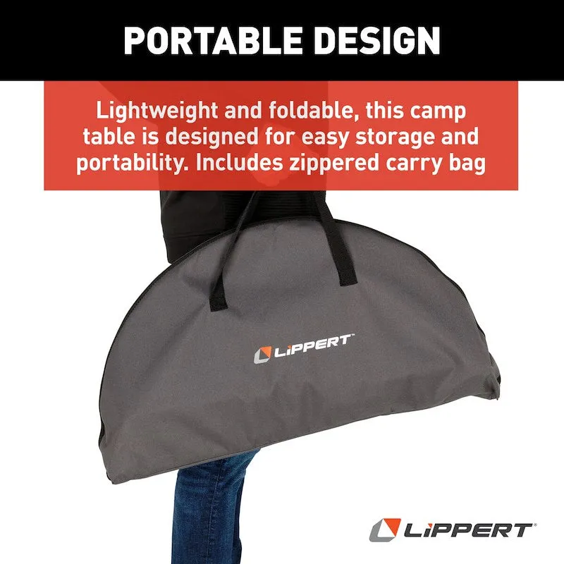 Lippert Components TWO-TIER FOLDING CAMPING TABLE