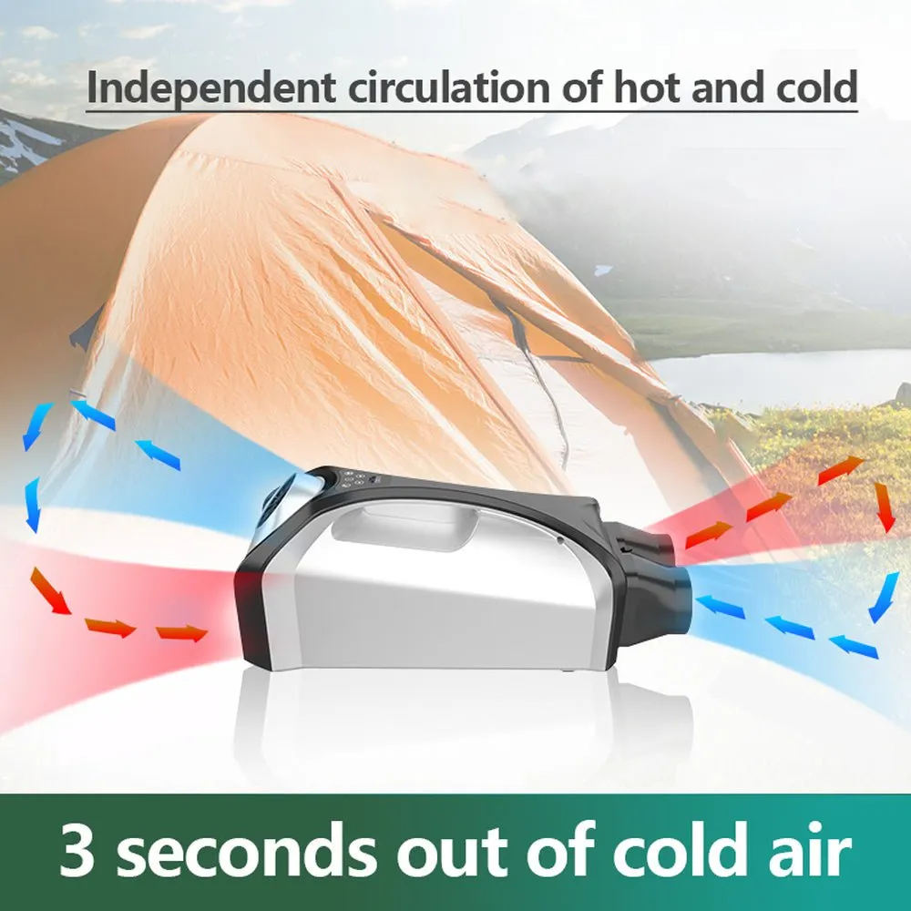 Local shipping AC CRONY 3 AC conditioning Conditioners Speeds Energy-efficient 24V Tent Unit Portable DC100-240V air Fan QN750 Home Cooling Air