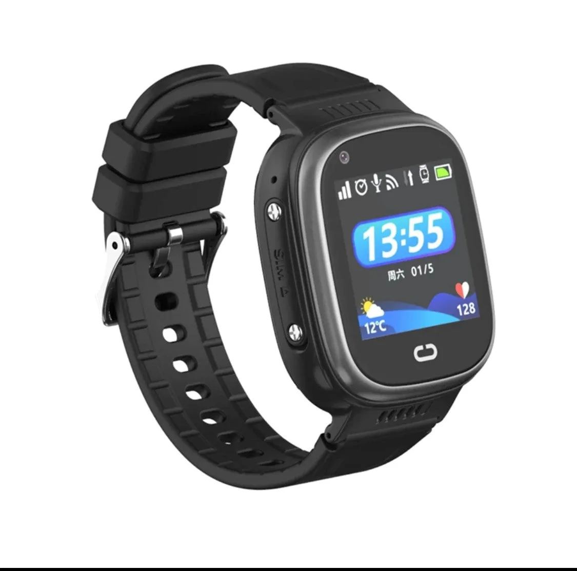 LT08 Kids Tracking GPS Smart Watch Blue