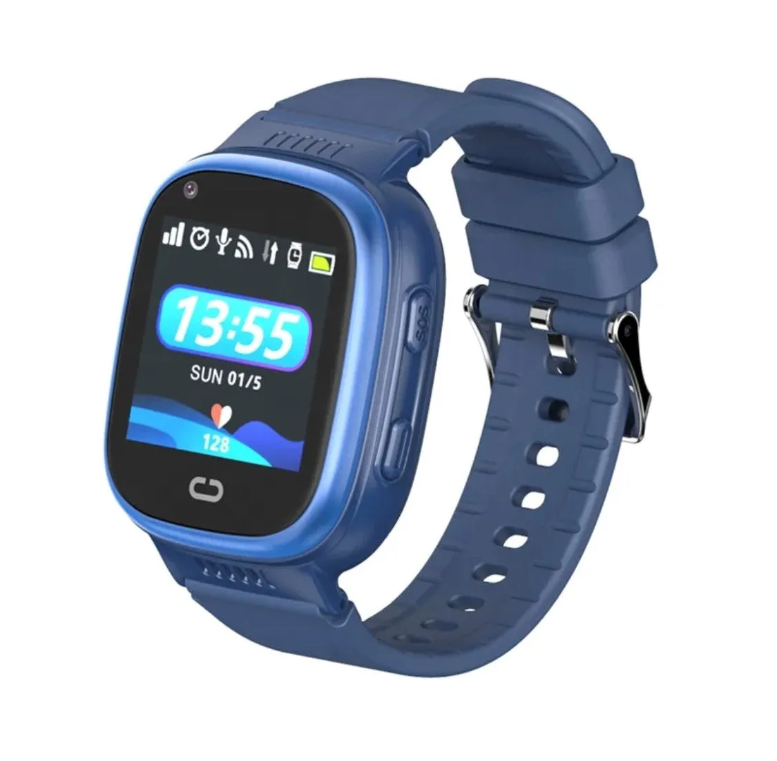 LT08 Kids Tracking GPS Smart Watch Blue