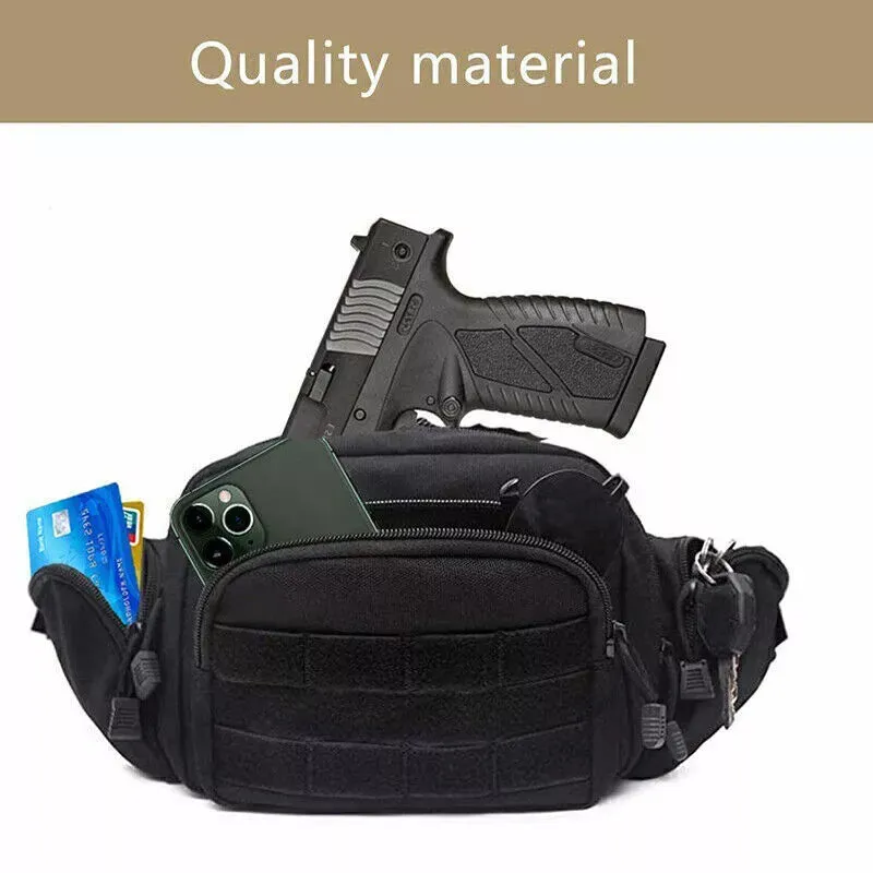 Luxora Tactical Waist Pack - Concealed Carry Fanny Pack Holster