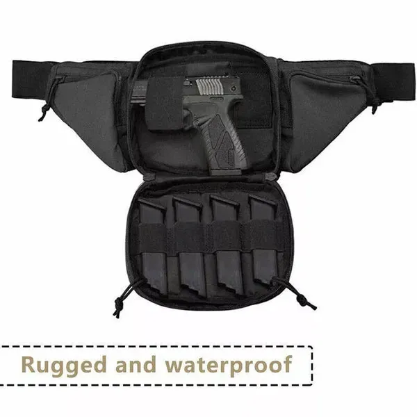 Luxora Tactical Waist Pack - Concealed Carry Fanny Pack Holster