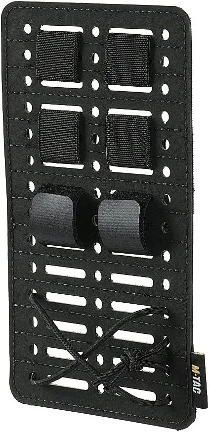 M-Tac Tactical Molle Organizer Panel - Rigid Hook and Loop Molle Panel Backpack Insert