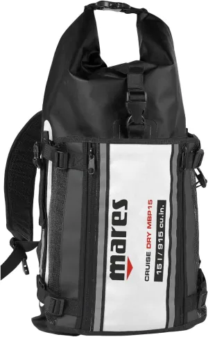 Mares Cruise Dry MBP15 Diving Equipment Bag | Roll-Top Dry Bag for Water Sports & Outdoor Activities