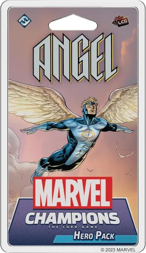 Marvel Champions The Card Game Angel HERO PACK - Superhero Strategy Game, Cooperative Game for Kids and Adults, Ages 14 , 1-4 Players, 45-90 Minute Playtime, Made by Fantasy Flight Games