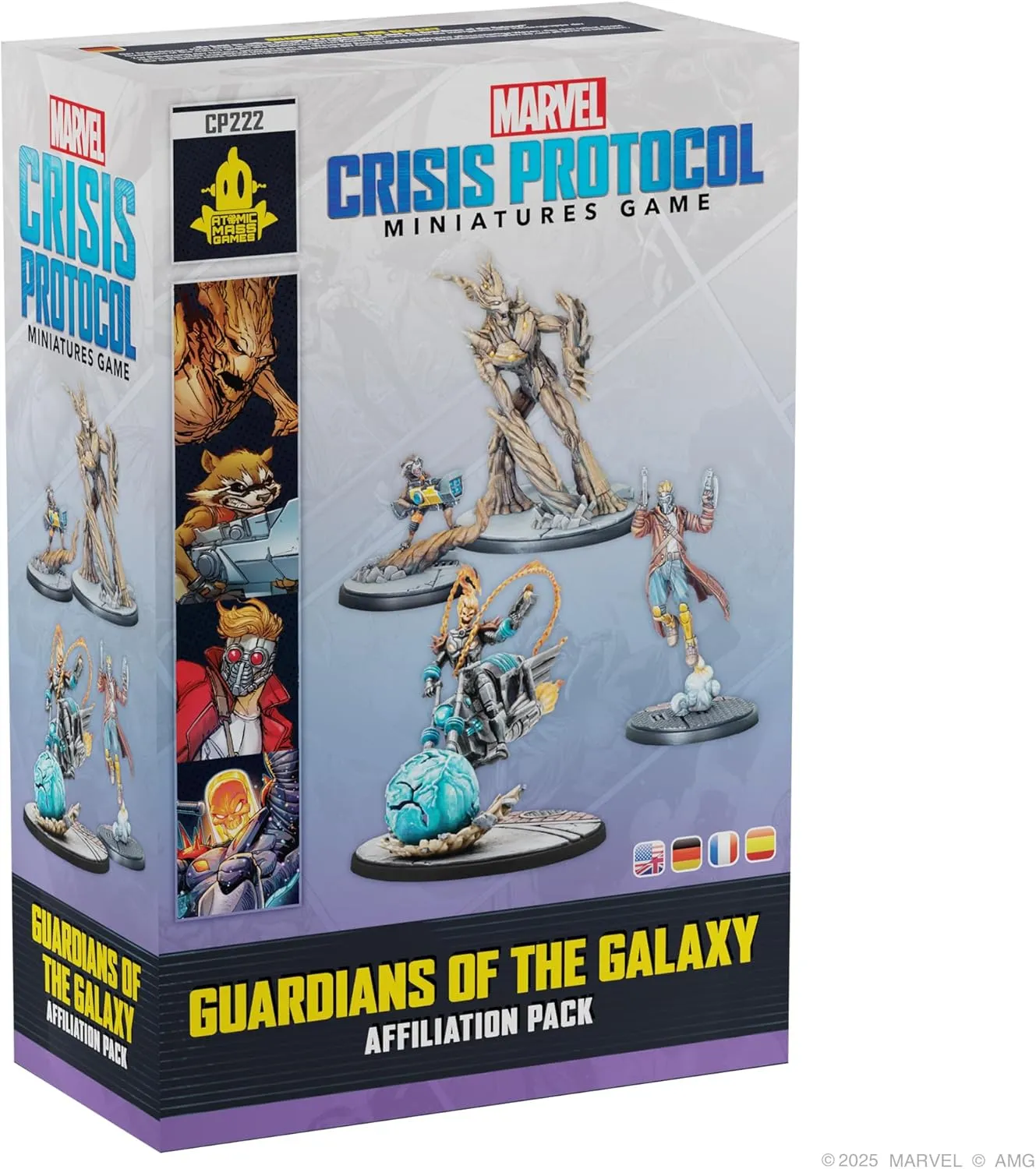Marvel: Crisis Protocol Guardians of The Galaxy Affiliation Pack -Tabletop Superhero Game, Ages 14 , 2 Players, 90 Minute Playtime, Made