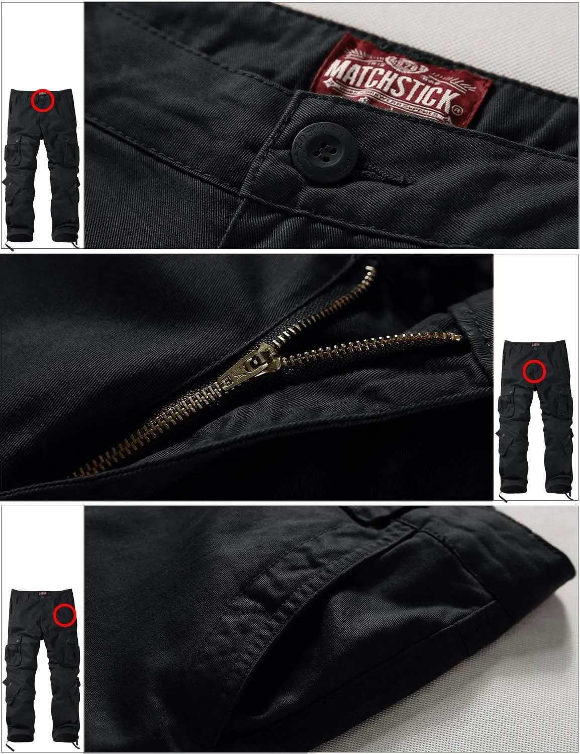Match Men's Wild Cargo Pants
