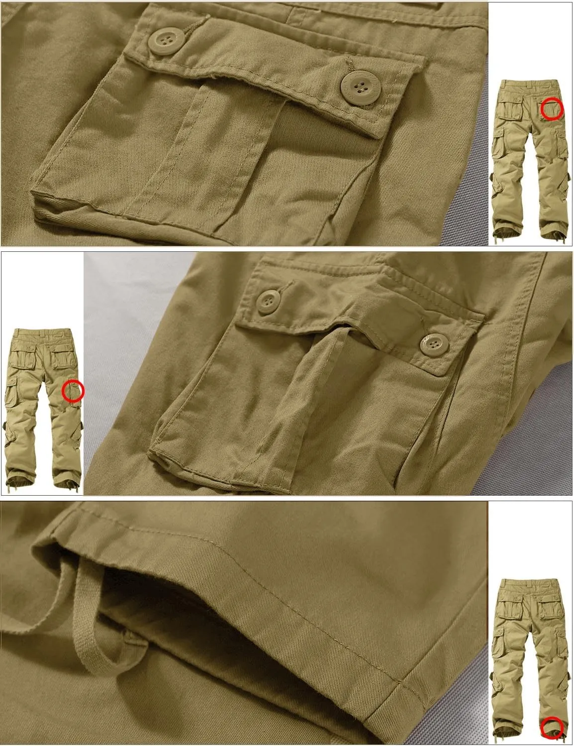 Match Men's Wild Cargo Pants