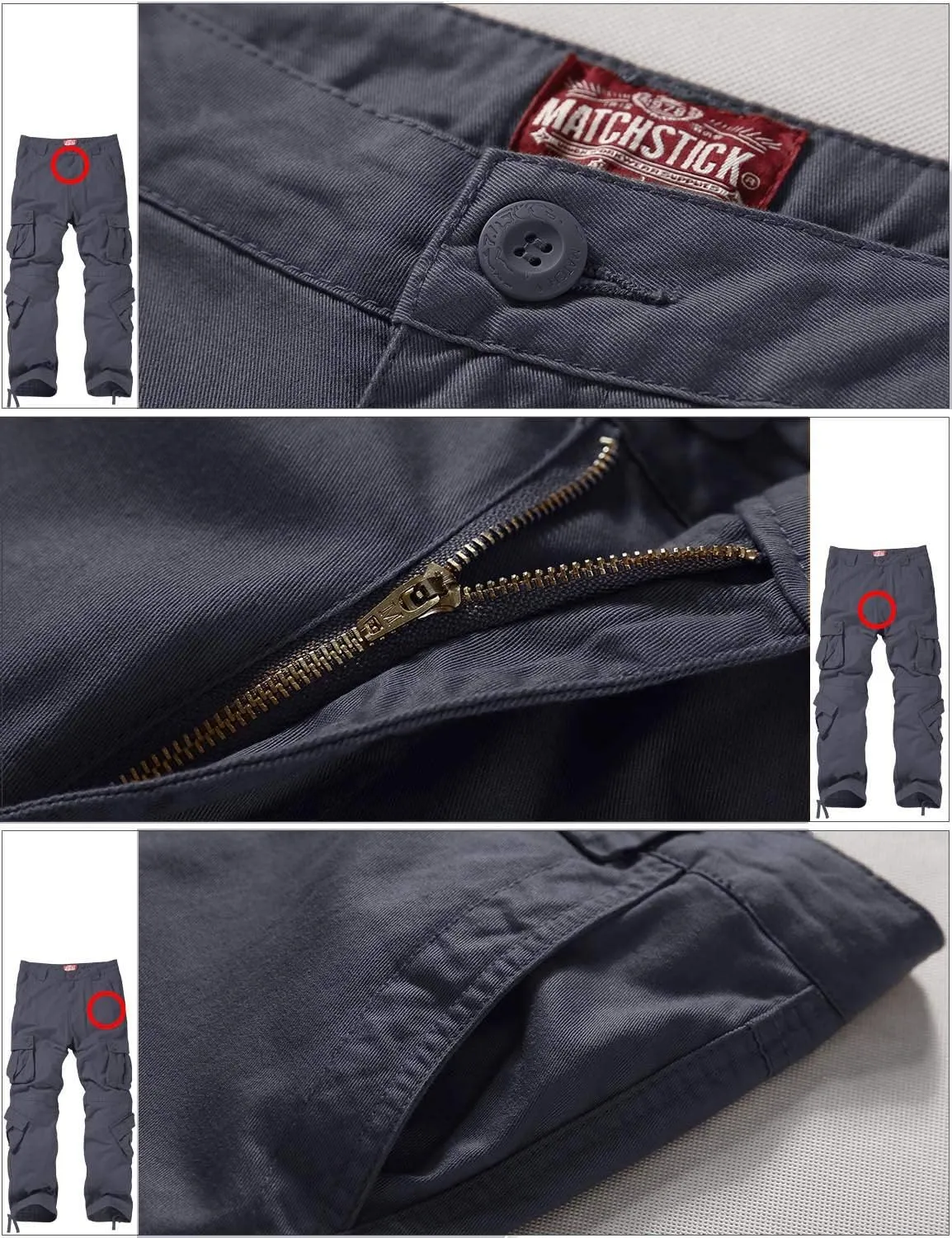 Match Men's Wild Cargo Pants