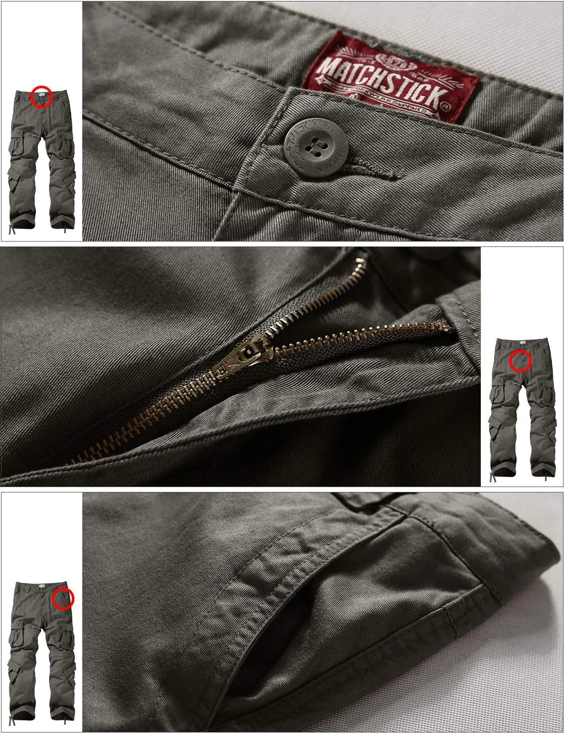 Match Men's Wild Cargo Pants