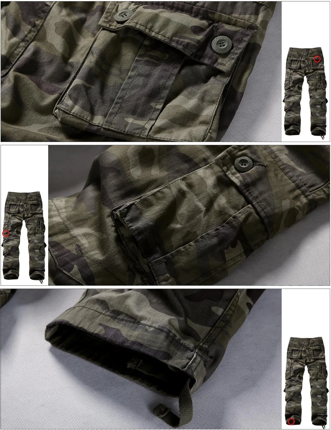 Match Men's Wild Cargo Pants