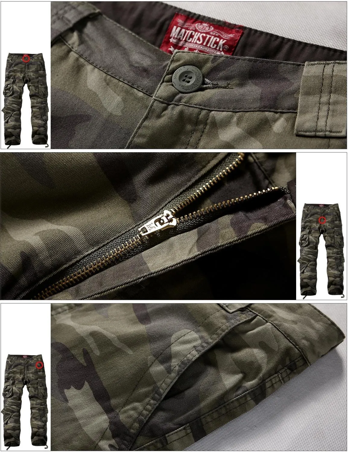 Match Men's Wild Cargo Pants