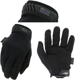 Mechanix Wear - Thin Blue Line Covert Tactical Gloves Large,Black