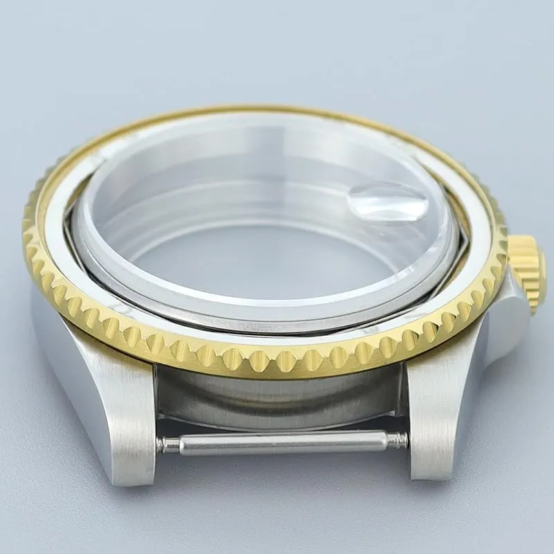 Men Business Mechanical Watch Case Crystal Glassl Watch Case for Nh34 Nh35 Nh36 Nh38 8215 2824 Movement