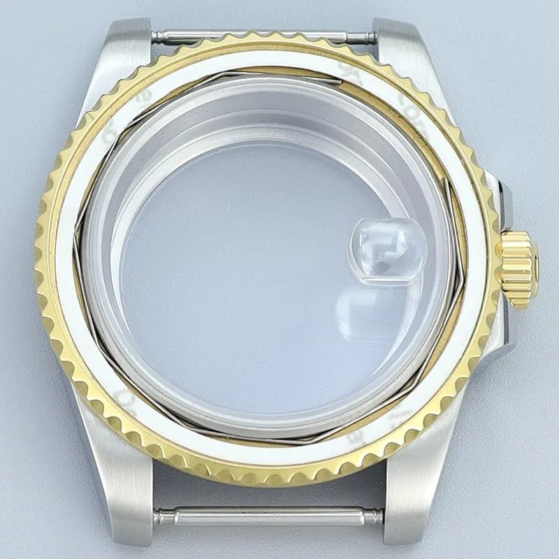 Men Business Mechanical Watch Case Crystal Glassl Watch Case for Nh34 Nh35 Nh36 Nh38 8215 2824 Movement