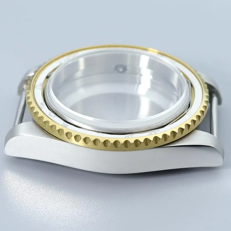 Men Business Mechanical Watch Case Crystal Glassl Watch Case for Nh34 Nh35 Nh36 Nh38 8215 2824 Movement
