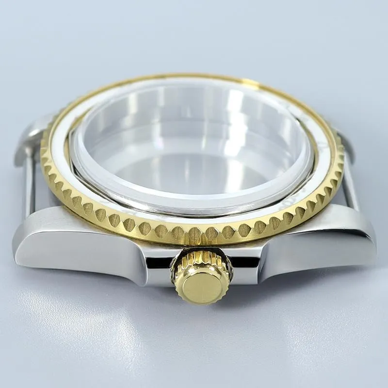 Men Business Mechanical Watch Case Crystal Glassl Watch Case for Nh34 Nh35 Nh36 Nh38 8215 2824 Movement