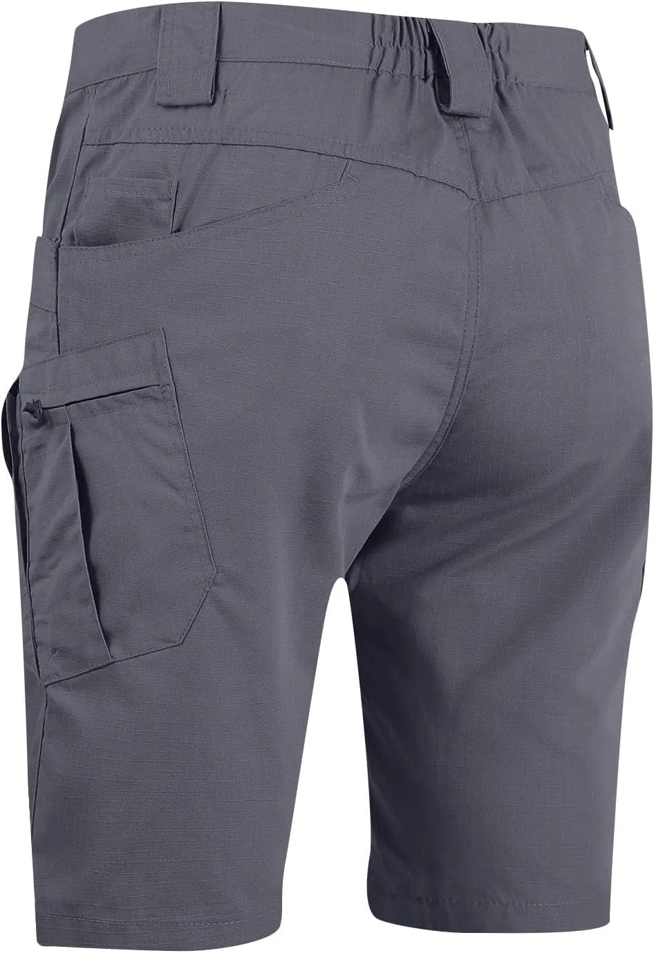 Men's 4th of July Cargo Shorts Patriotic Tactical Shorts Zipper Pockets Hiking Shorts Stretchy Waist Pants