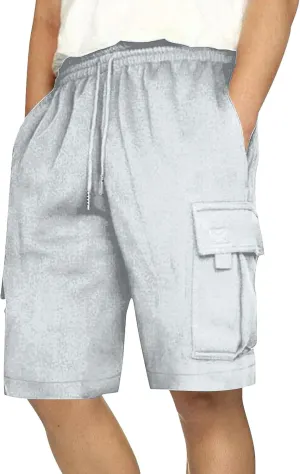 Men's Cargo Shorts Outdoor Relaxed fit Lightweight Drawstring Shorts Travel Fishing Fashion Summer Short Pants