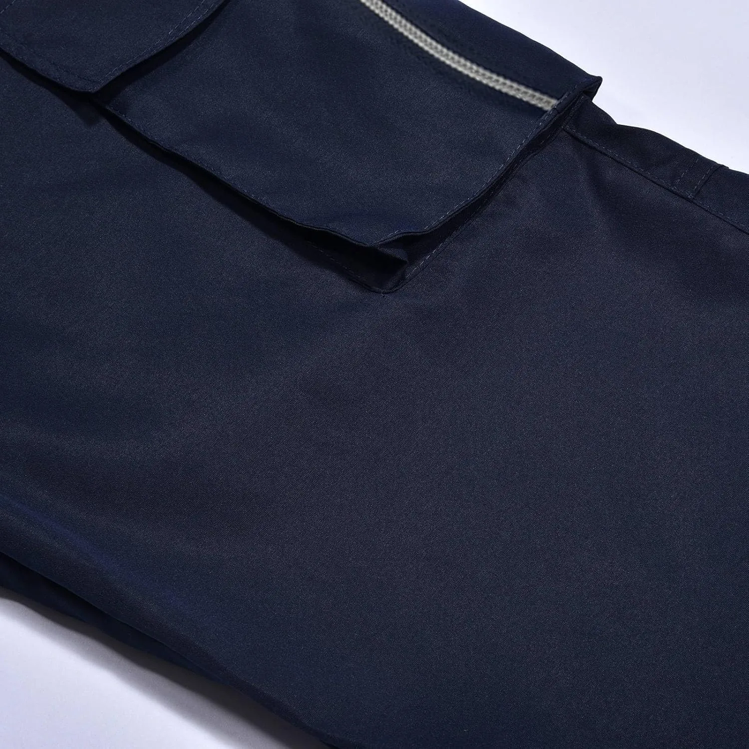 Mens' Fleece Joggers Sweatpants Solid Color Pants Men Overalls Drawstring Workout Tactical Joggers Sweatpants for Men