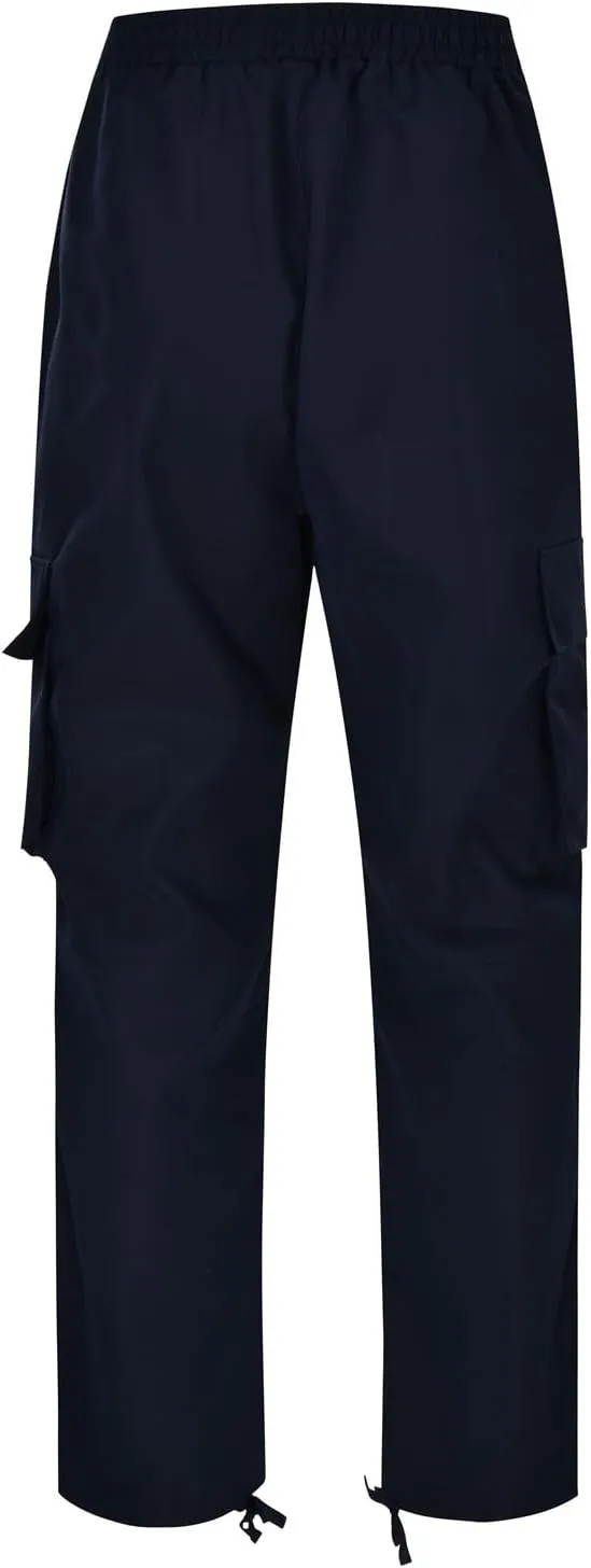Mens' Fleece Joggers Sweatpants Solid Color Pants Men Overalls Drawstring Workout Tactical Joggers Sweatpants for Men